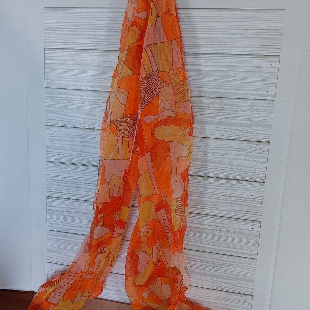 Retro vintage scarf